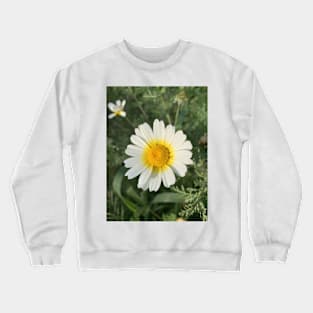 A simple flower Crewneck Sweatshirt